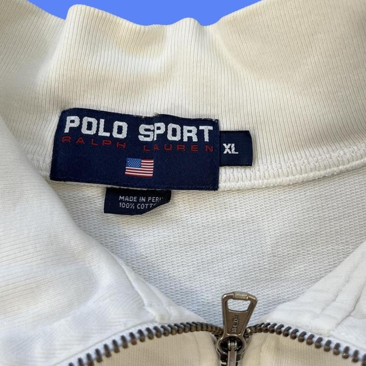 ◼️ Vintage RL-67 Polo Sport Ralph Lauren Quarter Zip Fleece Sweatshirt