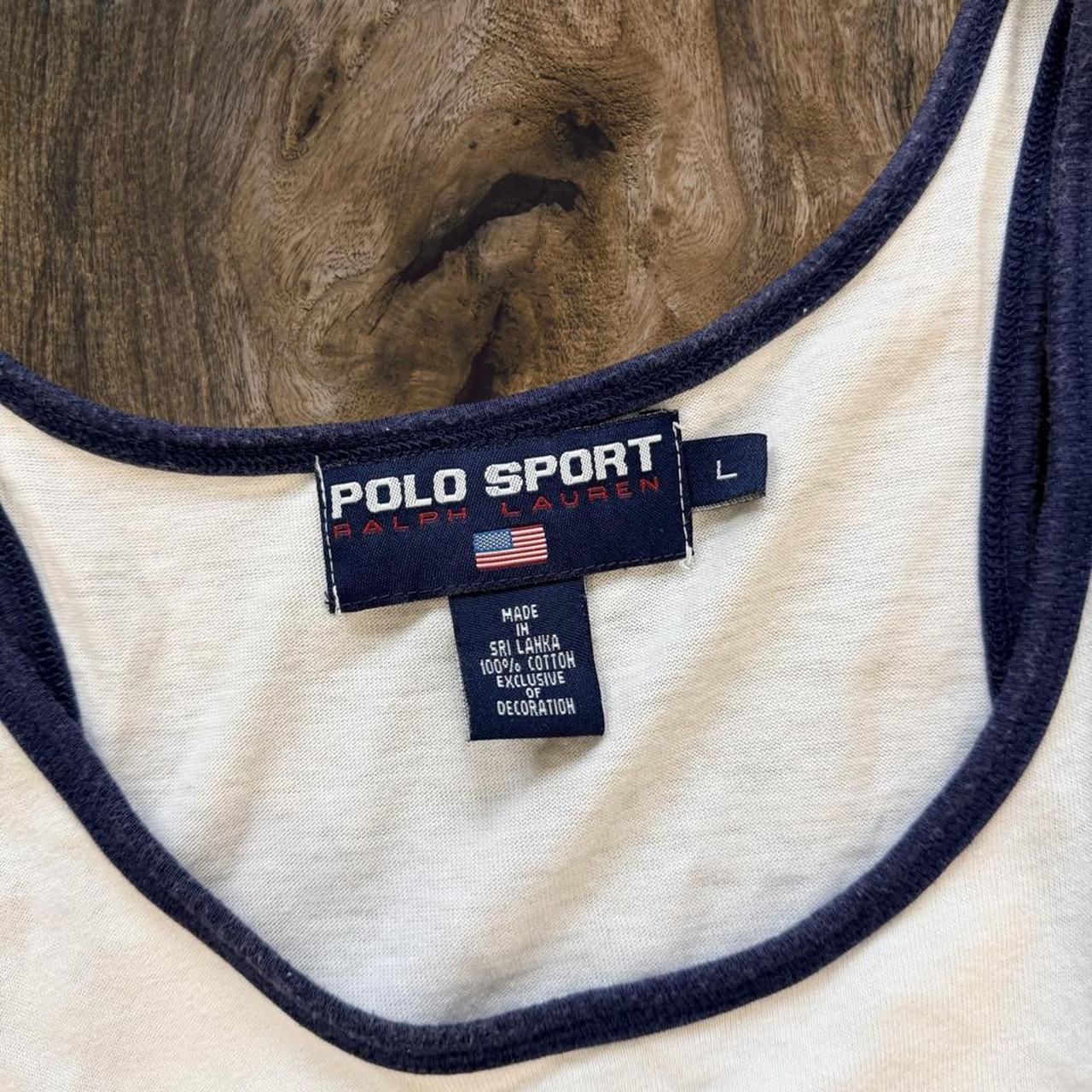 ◼️ Vintage Polo Sport P Stripe Vest