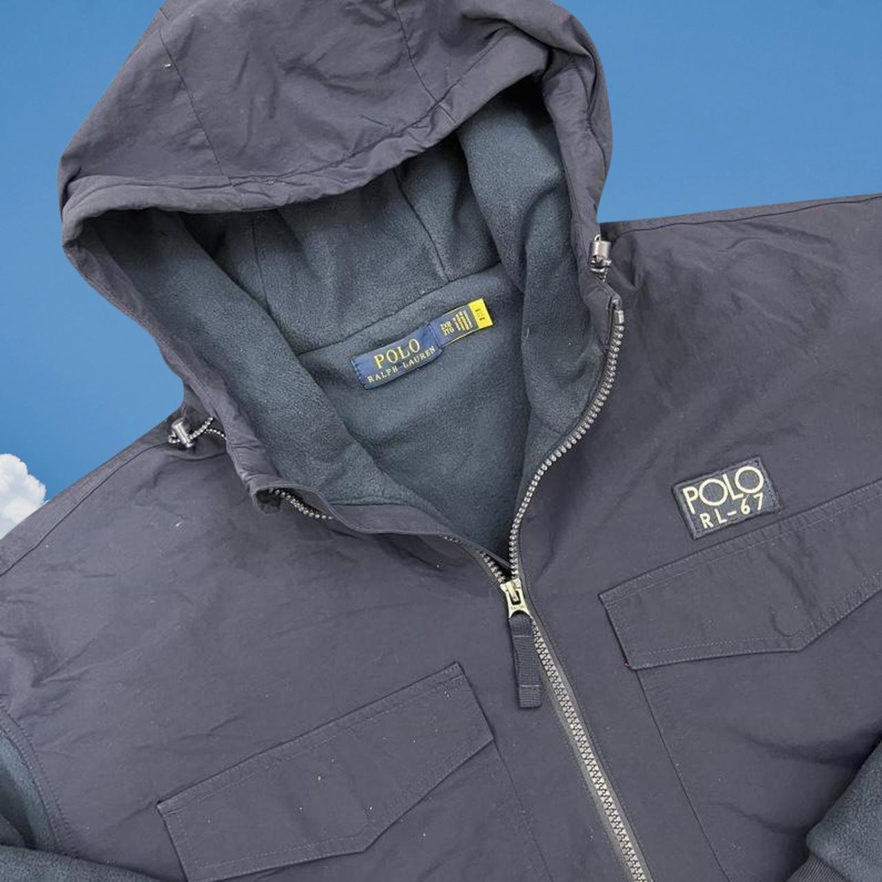 ◼️ Polo Ralph Lauren RL-67 Hybrid Fleece/Windbreaker Jacket