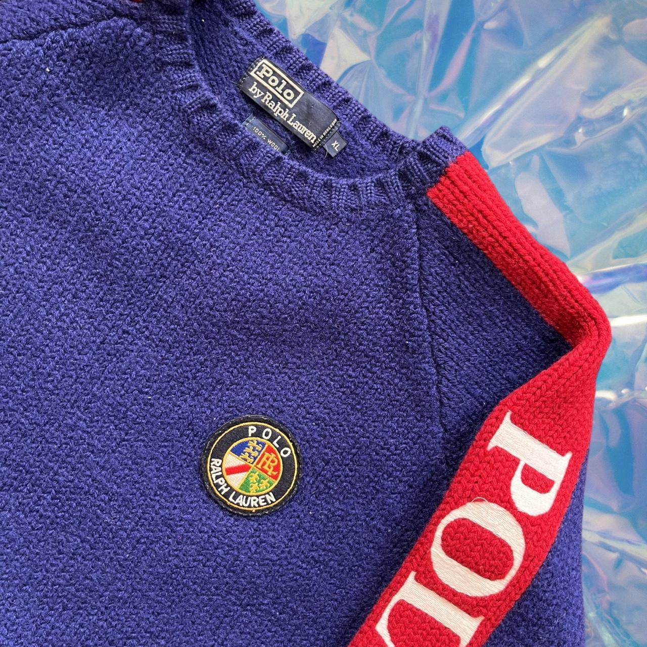 ◼️ Vintage Rare Polo Ralph Lauren Cookie Knitted Sweater