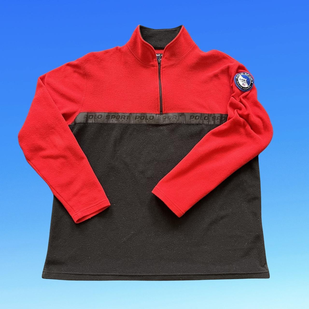 ◼️ Vintage Polo Ralph Lauren Arctic Challenge Quarter Zip Sweater Sweatshirt