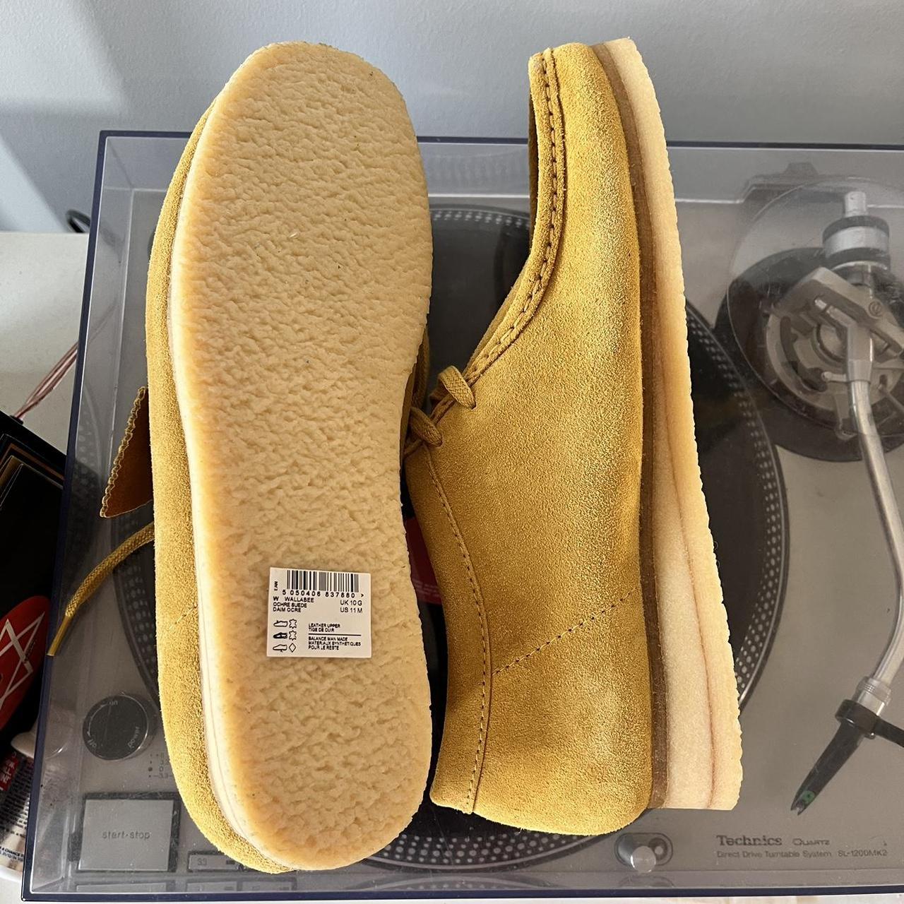 ◼️ Clarks Wallabees Mustard Suede UK 10