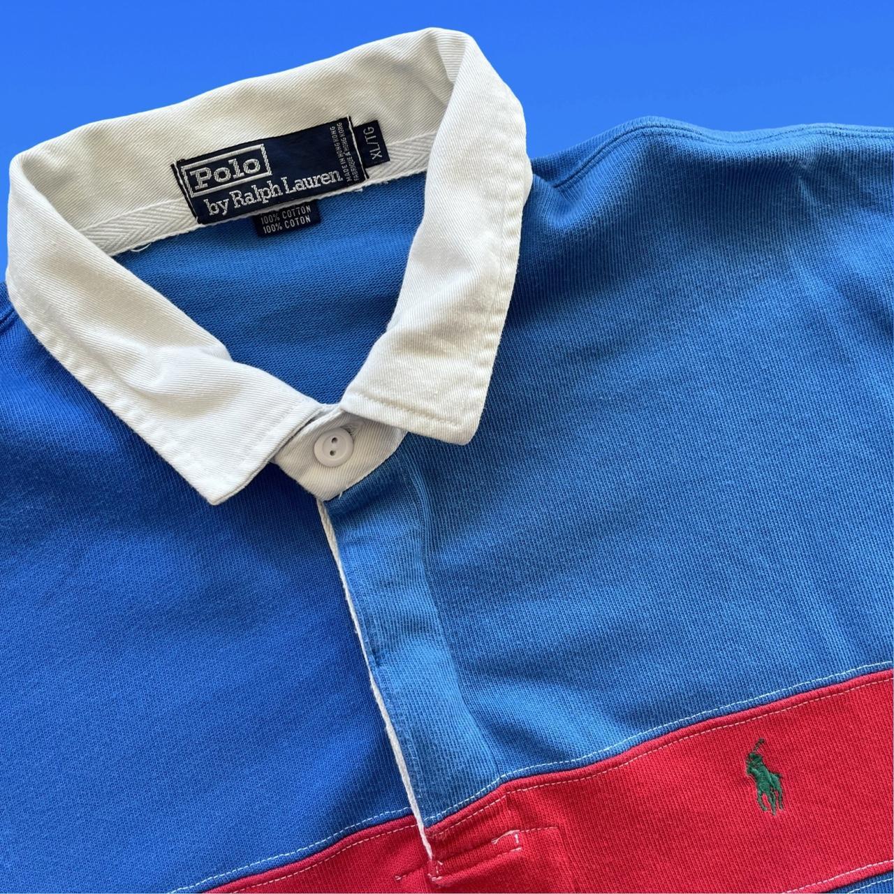 ◼️ Vintage Polo Ralph Lauren Striped Polo Shirt
