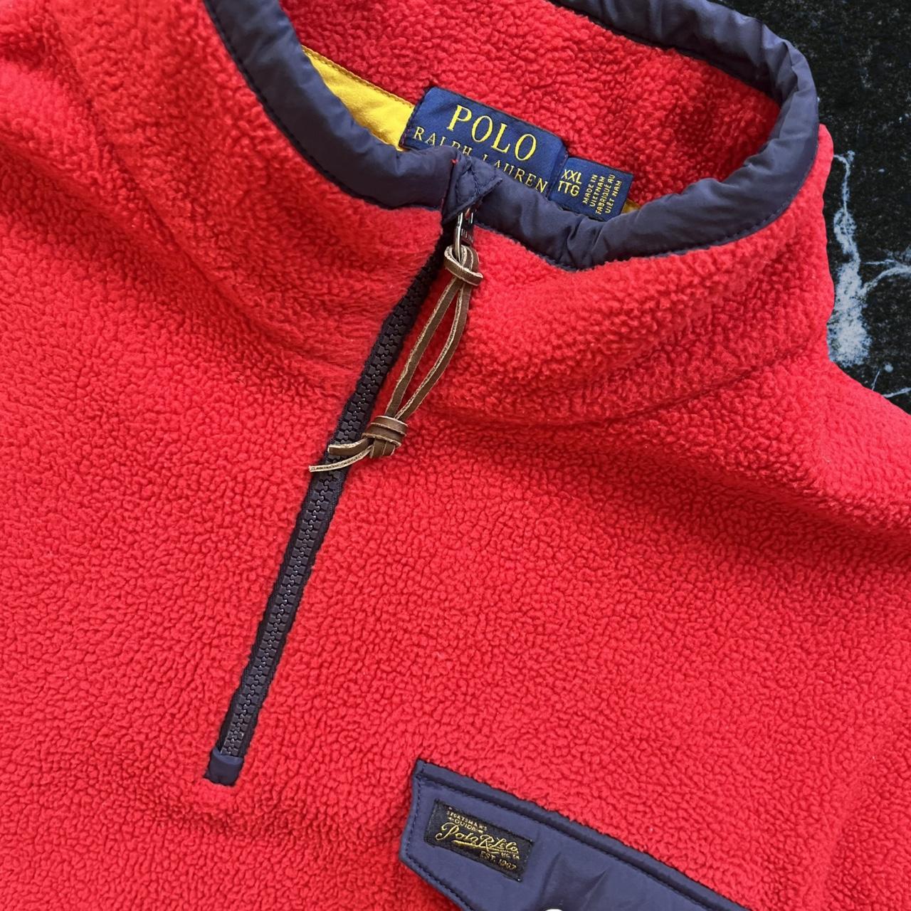 ◼️ Polo Ralph Lauren Respect Wildfire Quarter Zip Fleece Sweater