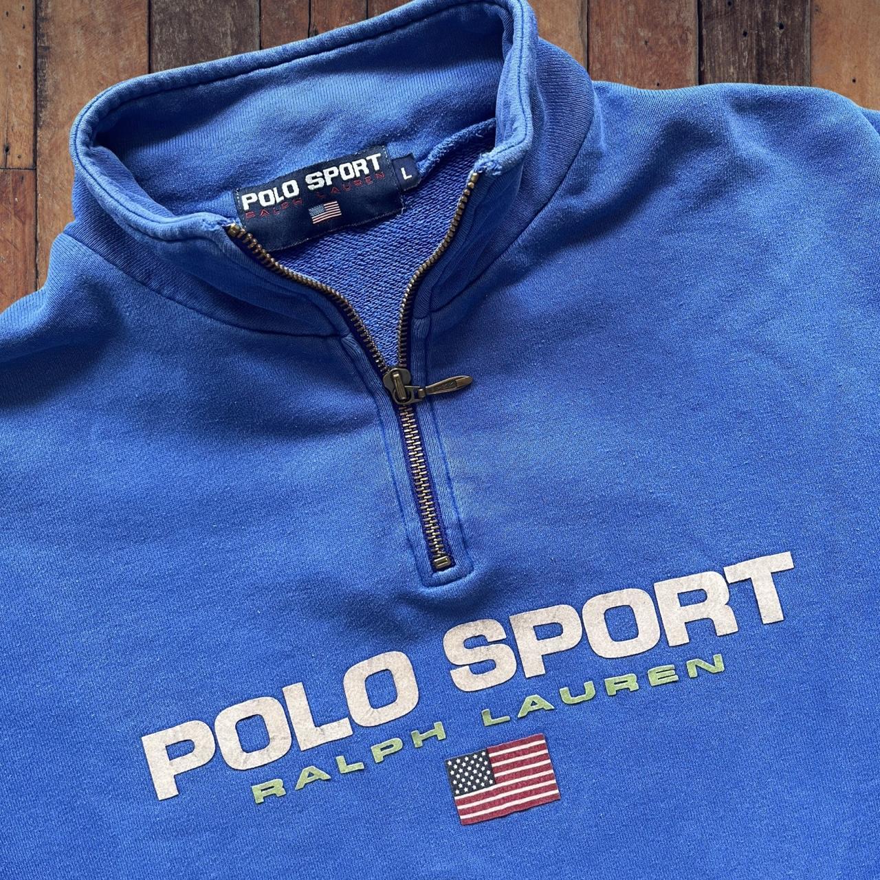 ◼️ Vintage Polo Sport Ralph Lauren Quarter Zip Sweater