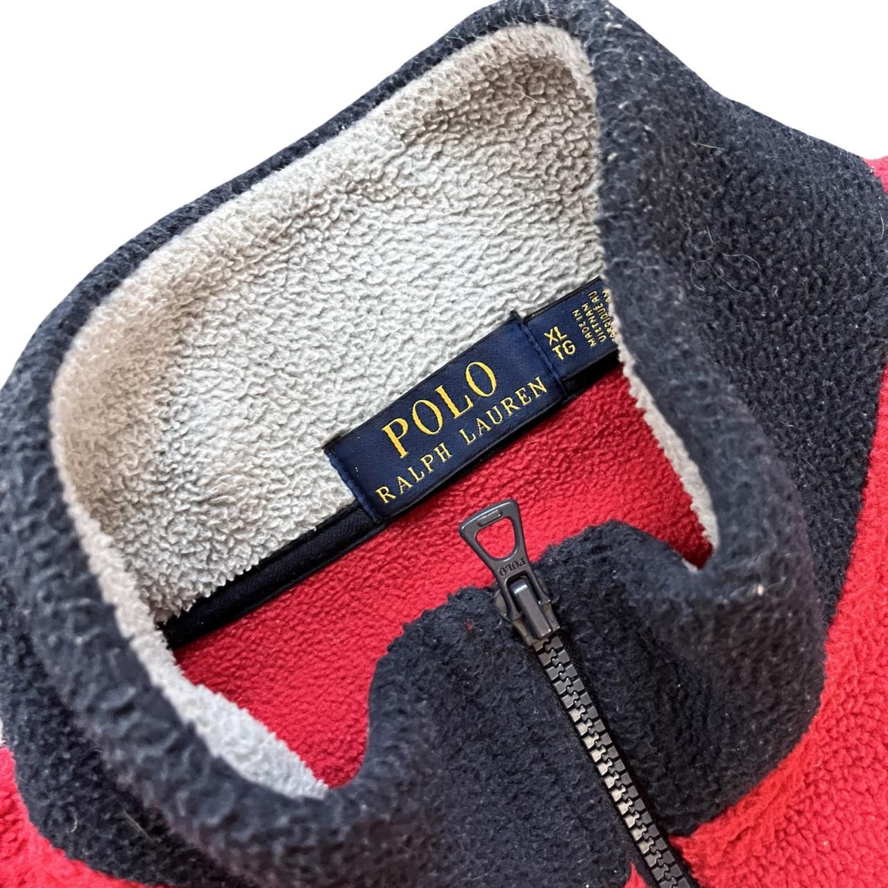 ◼️ Polo Ralph Lauren Spellout Polo Quarter Zip Fleece