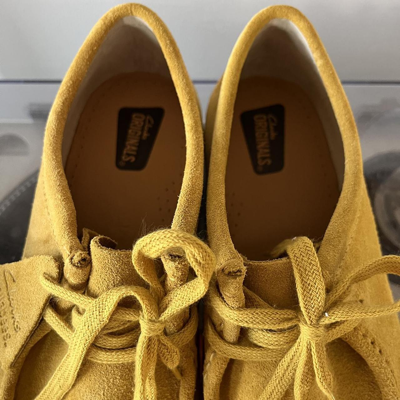 ◼️ Clarks Wallabees Mustard Suede UK 10