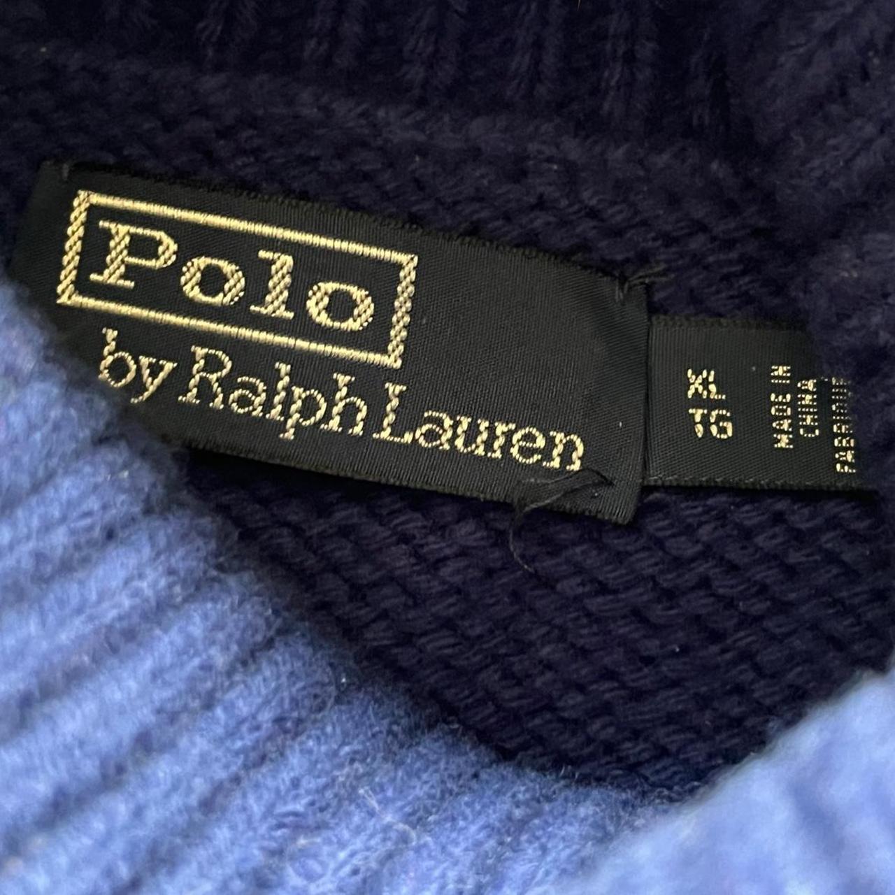 ◼️ Polo Ralph Lauren Cookie Heavy Knit Turtleneck Sweater