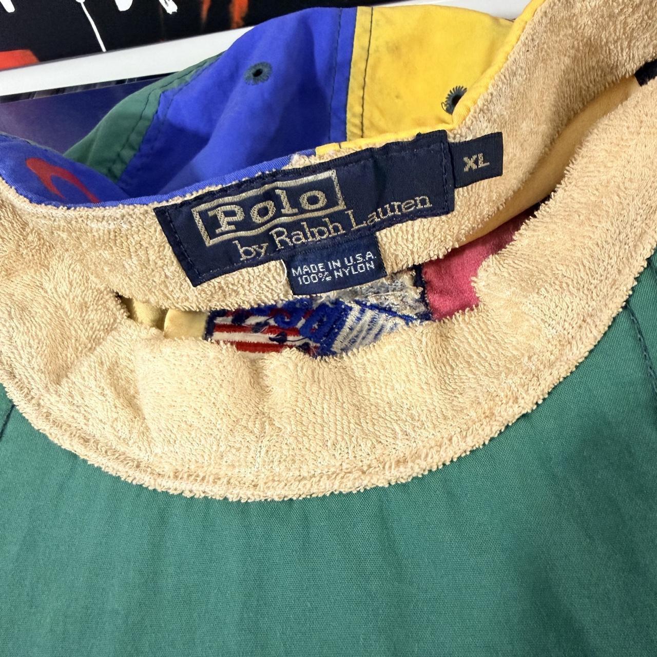 ◼️ Vintage Rare Grail OG Polo Ralph Lauren Snow Beach Fitted Long Bill Cap