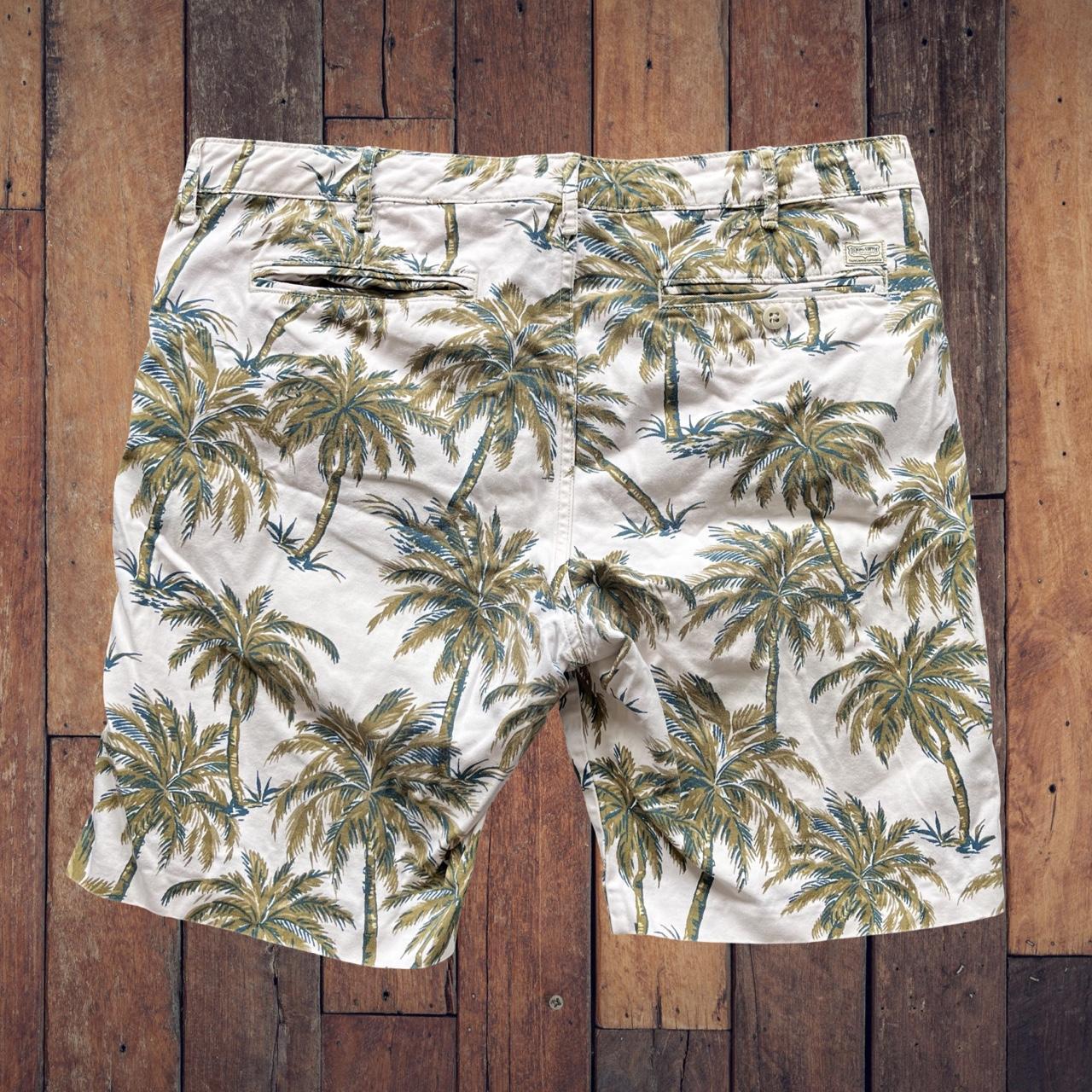 ◼️ Ralph Lauren Denim & Supply Tropical Palm Trees Jean/Denim Shorts