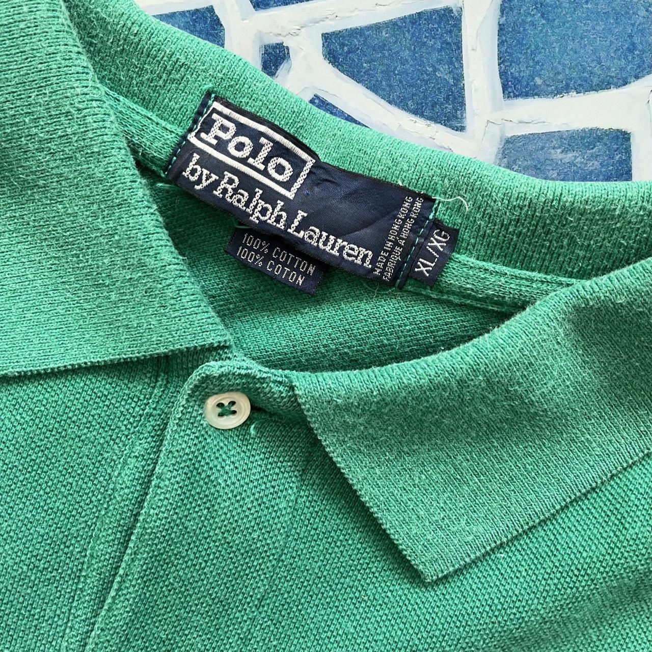 ◼️ Vintage Polo Ralph Lauren Short Sleeve Polo Shirt 90s Spellout