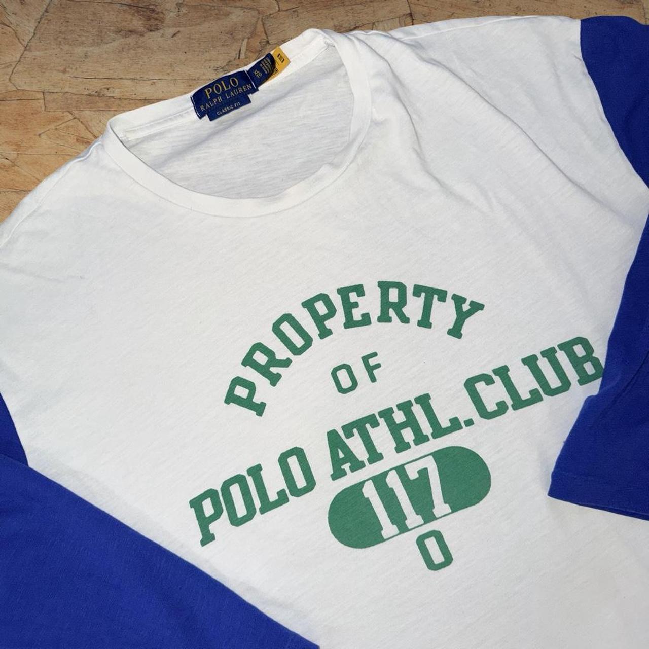 ◼️ Polo Ralph Lauren Property of Polo Athl Club T Shirt