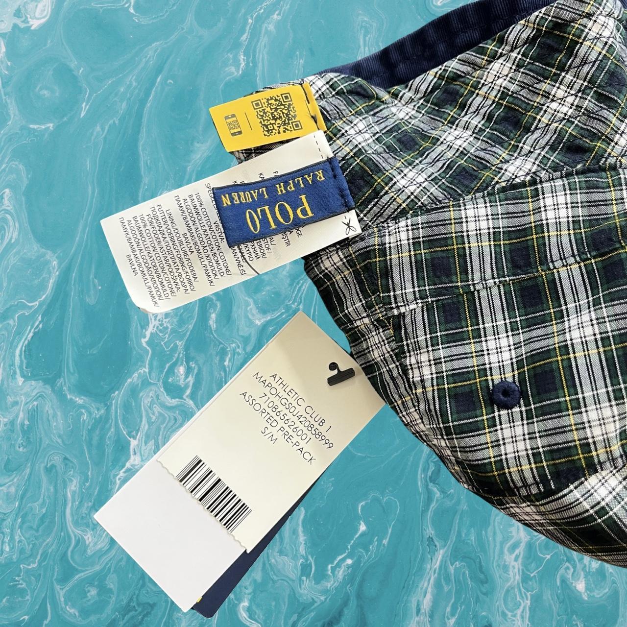 ◼️ NWT Polo Ralph Lauren Tennis Rackets Reversible Bucket Hat