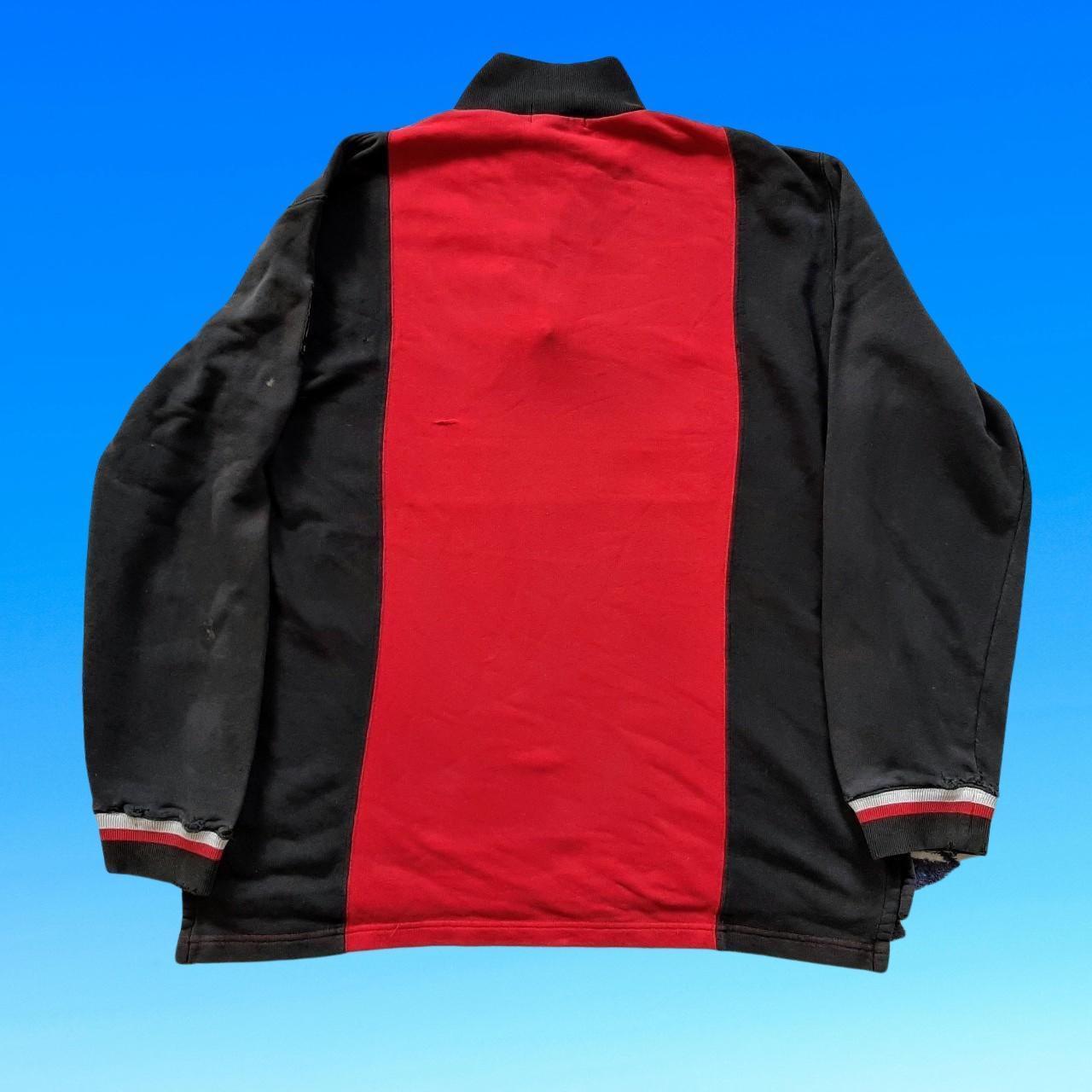 ◼️ Vintage OG Rare Polo Sport Ralph Lauren Quarter Zip Spell Out Sweater Sweatshirt jumper Pullover