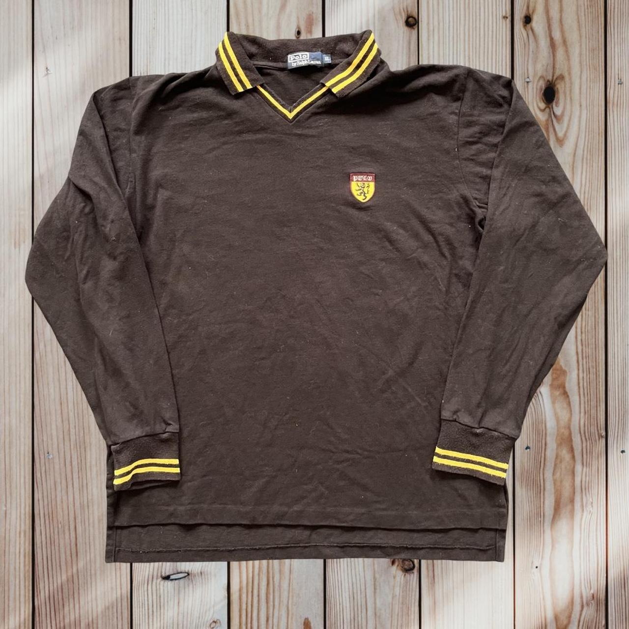 ◼️Vintage Polo Ralph Lauren Dragon Jersey Polo Shirt