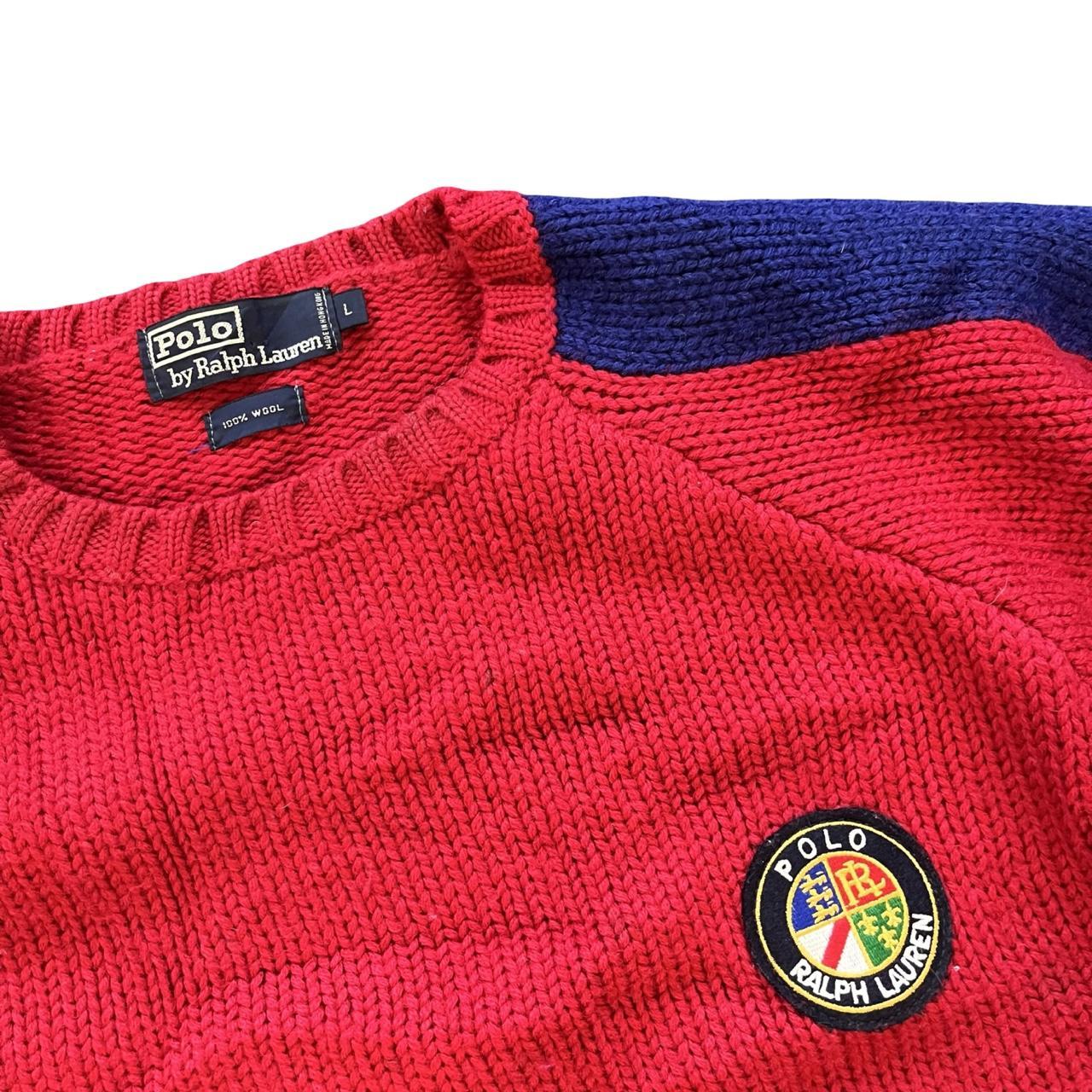 ◼️ Vintage Rare Polo Ralph Lauren Cookie Knitted Sweater