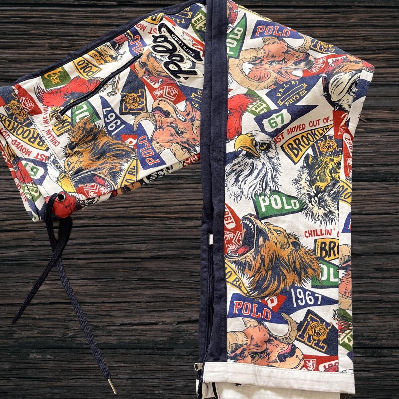 ◼️ Rare Sample Polo Sport Ralph Lauren All Over Print Sweatpants