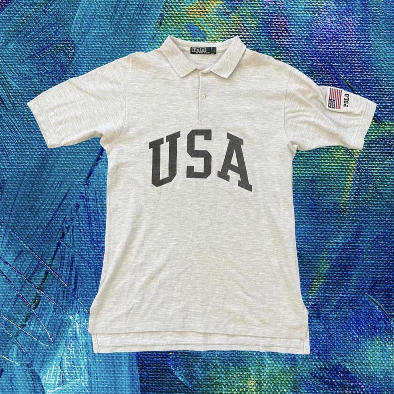 ◼️ Vintage Polo Ralph Lauren USA Polo Shirt