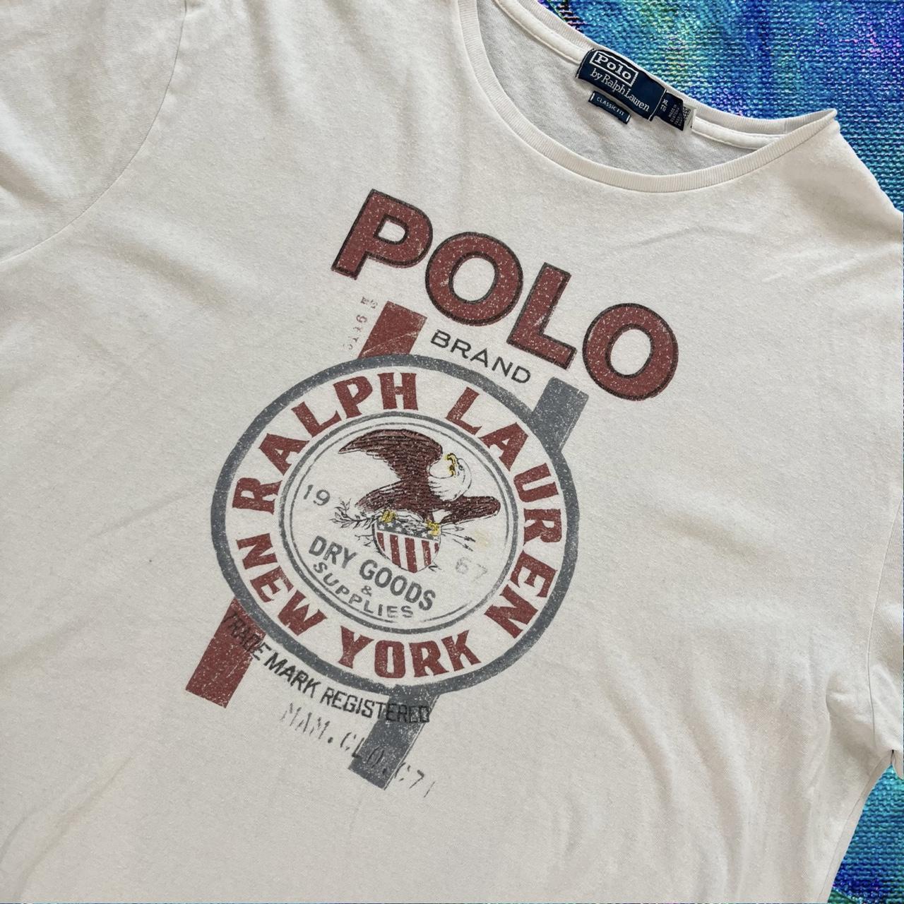 ◼️ Vintage Polo Ralph Lauren Spell Out T Shirt