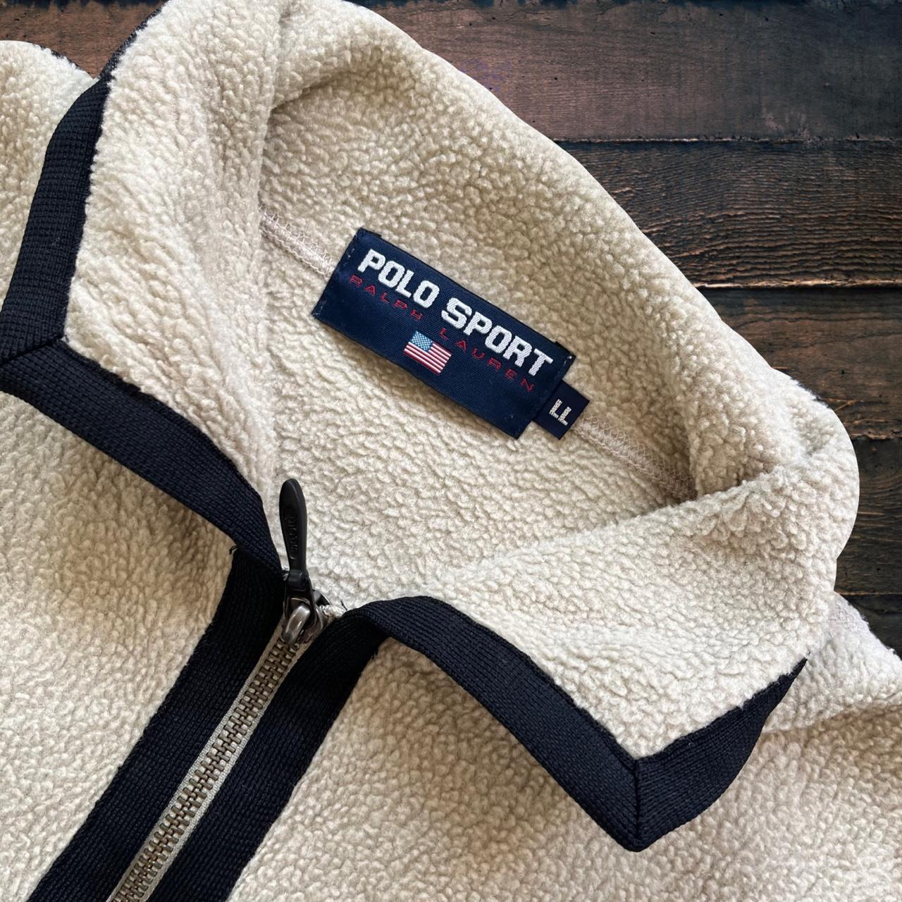 ◼️ Vintage Polo Sport Ralph Lauren Quarter Zip Fleece