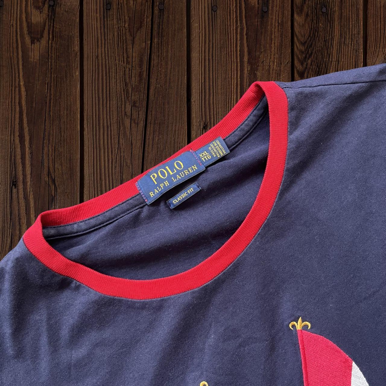 ◼️ Polo Ralph Lauren Cross Flags Anniversary T Shirt