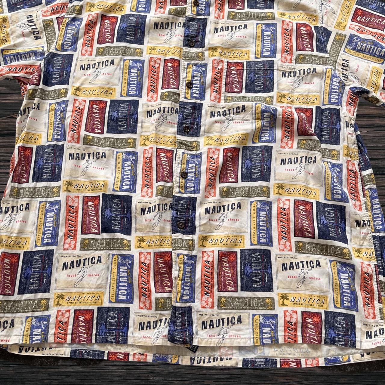 ◼️ Vintage Nautica 90s Hawaiian Shirt