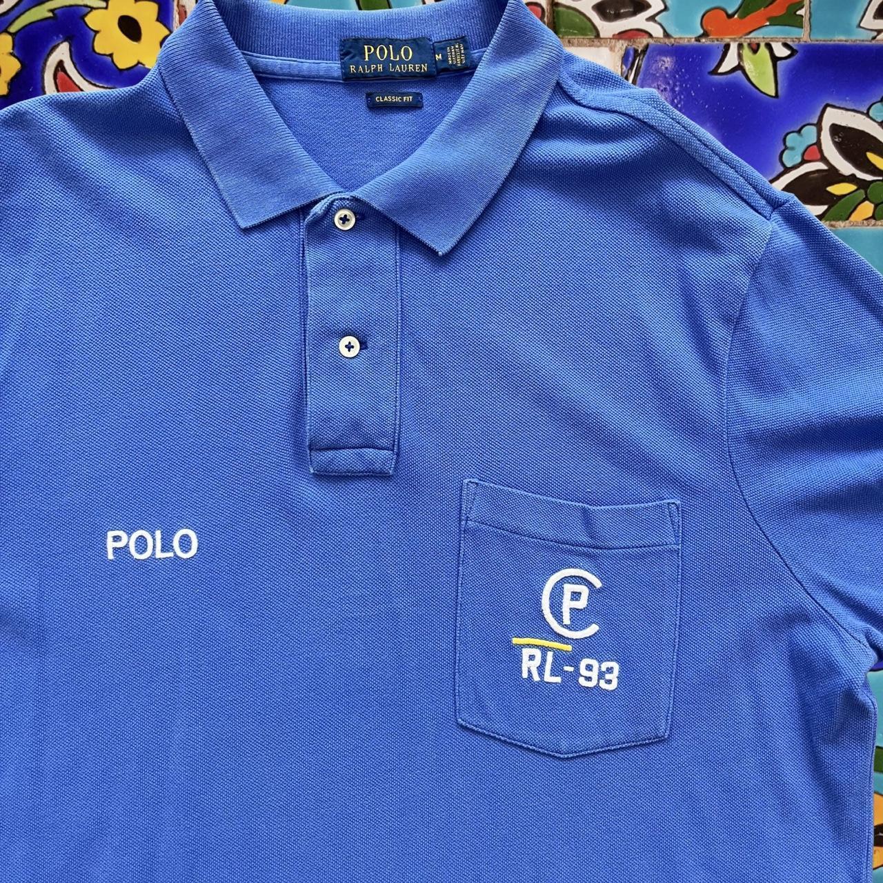 ◼️ Vintage Polo Ralph Lauren CP RL-93 Polo Shirt Baggy Fit