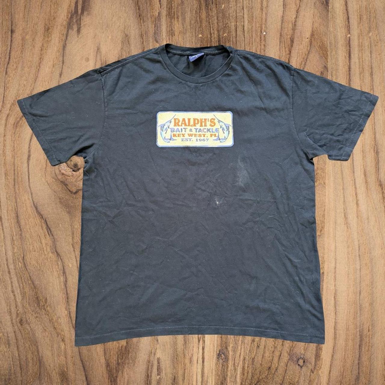 ◼️ Vintage Polo Ralph Lauren Ralph’s Bait TacklecKey West FL 1967 T Shirt