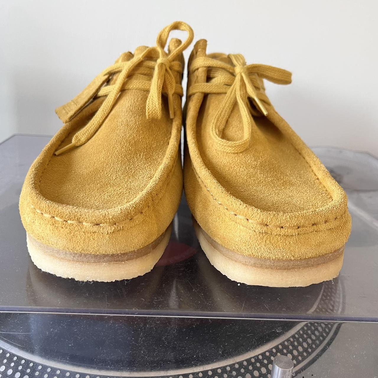 ◼️ Clarks Wallabees Mustard Suede UK 10