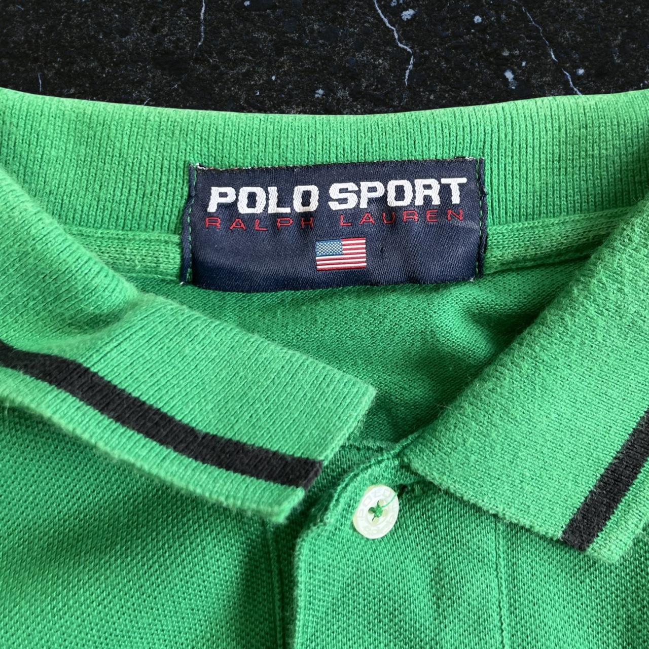 ◼️ Vintage Polo Sport Ralph Lauren Spellout Polo Shirt