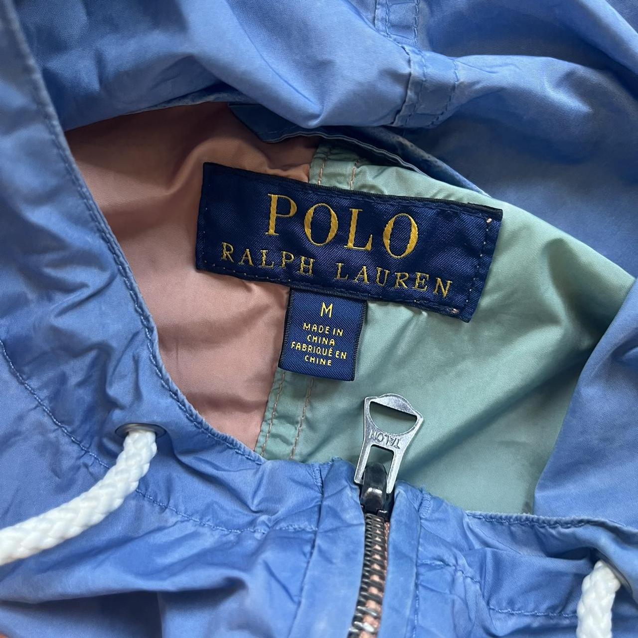 ◼️ Polo Ralph Lauren 1992 Popover Windbreaker Jacket