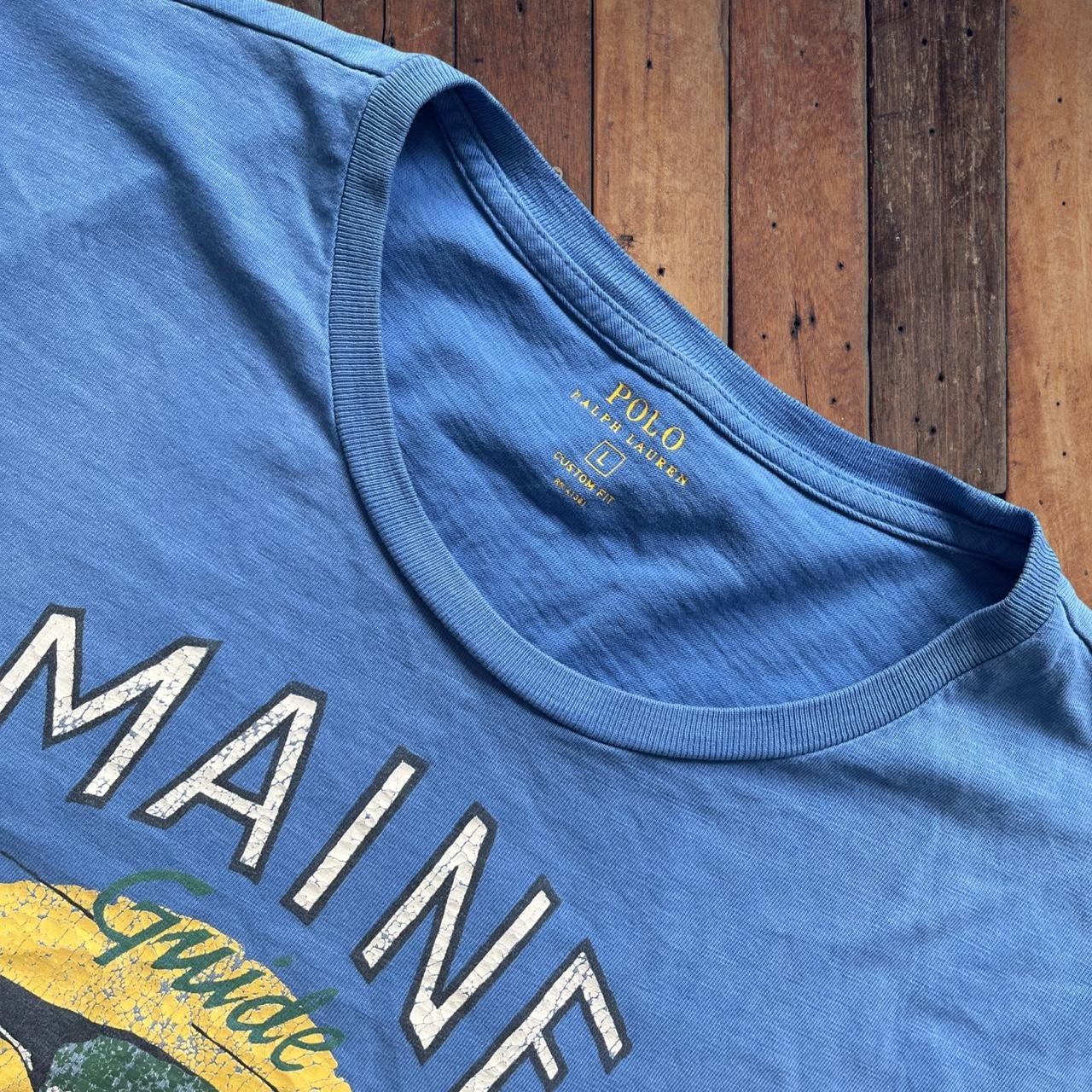 ◼️ Polo Ralph Lauren Maine Sportsman Apparel T Shirt