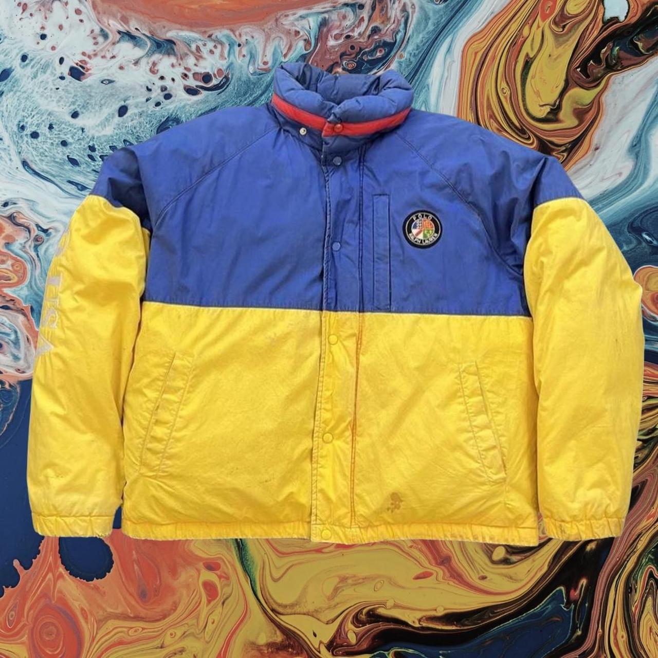 ◼️ Vintage OG Polo Ralph Lauren Cookie Puffer Jacket