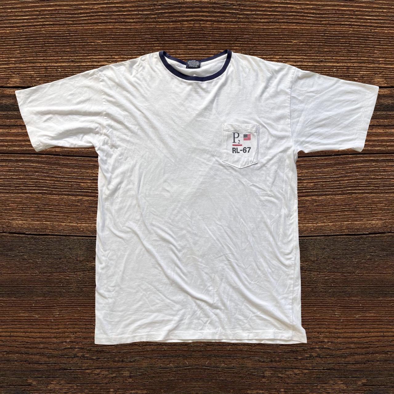 ◼️ Vintage Rare Polo Ralph Lauren RL67 T Shirt