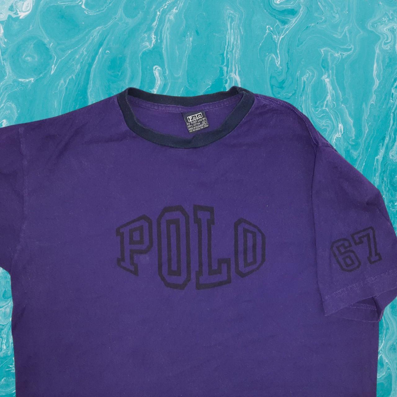 ◼️ Vintage Polo Ralph Lauren T Shirt Tee Spell Out