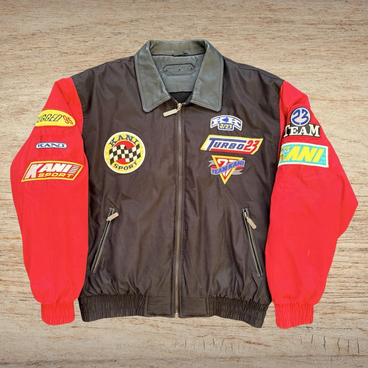 ◼️ Vintage Karl Kani Racing Bomber Jacket