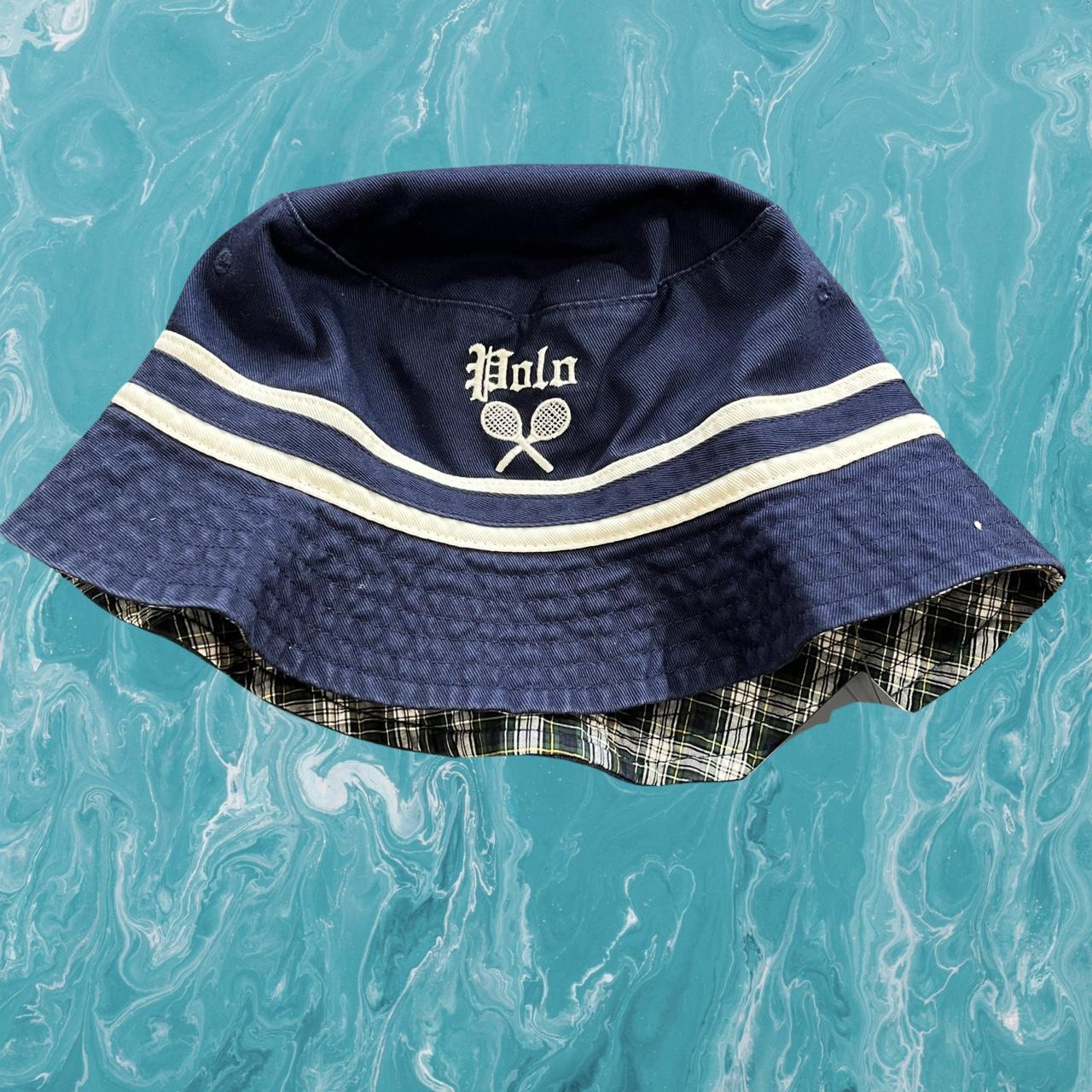 ◼️ NWT Polo Ralph Lauren Tennis Rackets Reversible Bucket Hat