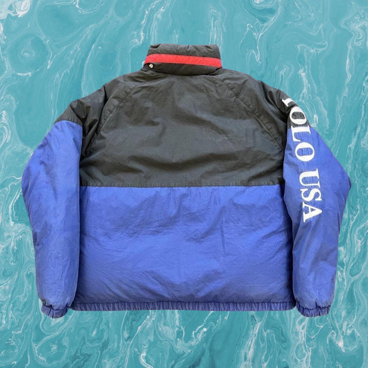◼️ Vintage OG Polo Ralph Lauren Cookie Puffer Jacket