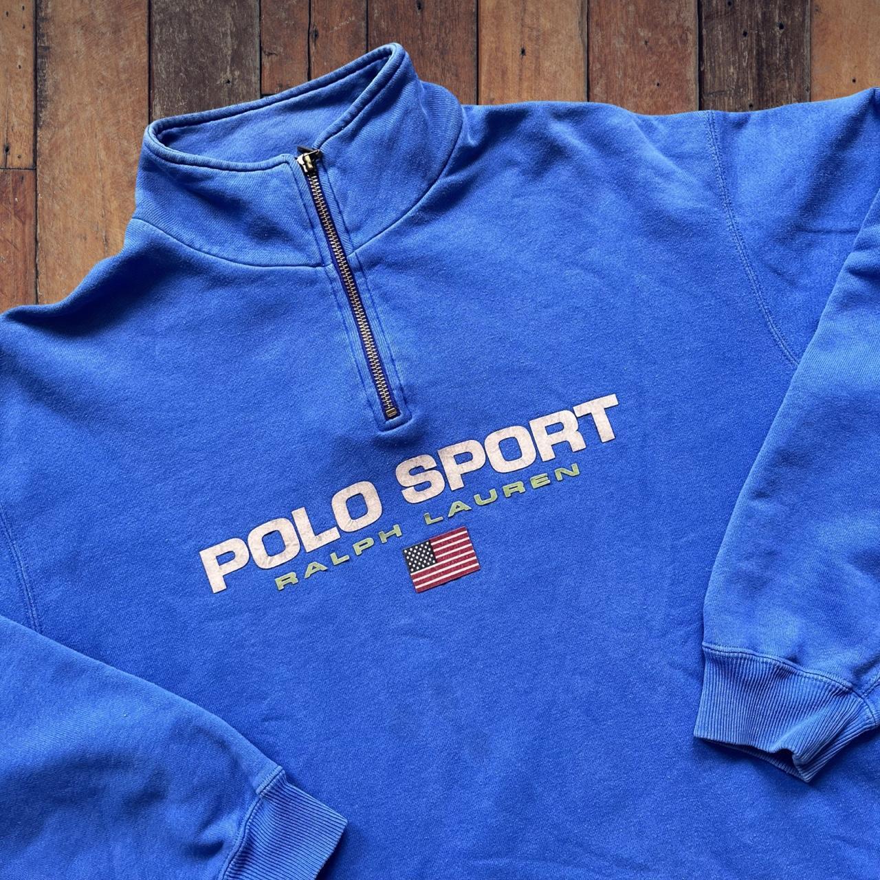 ◼️ Vintage Polo Sport Ralph Lauren Quarter Zip Sweater