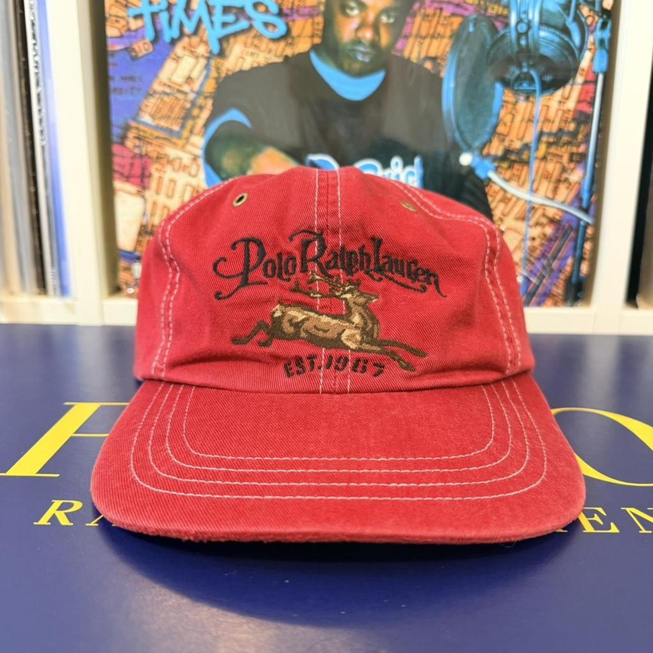 ◼️ Vintage Polo Ralph Lauren Deer Strapback Cap