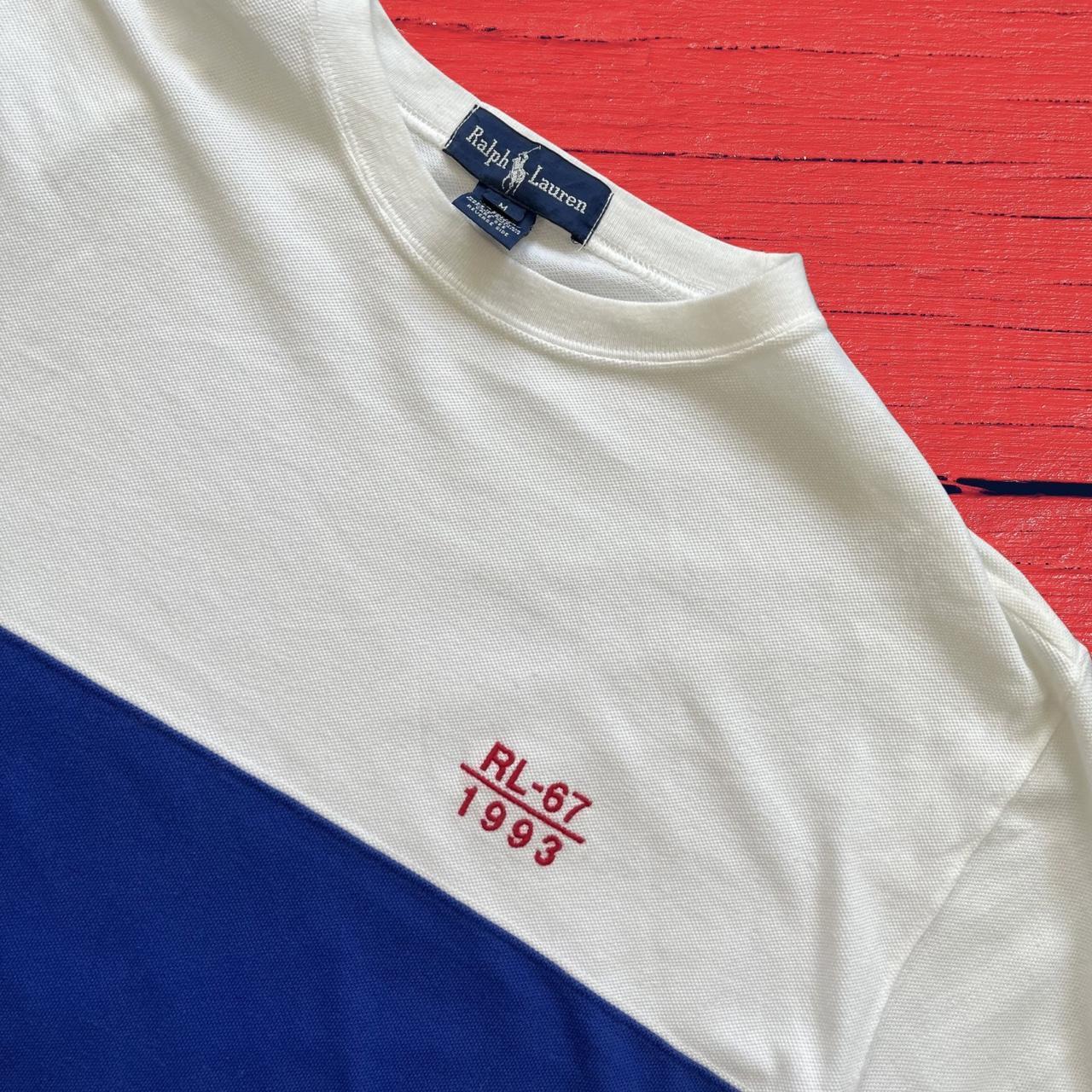 ◼️ Vintage Polo Ralph Lauren RL-67 1993 Long Sleeved T Shirt