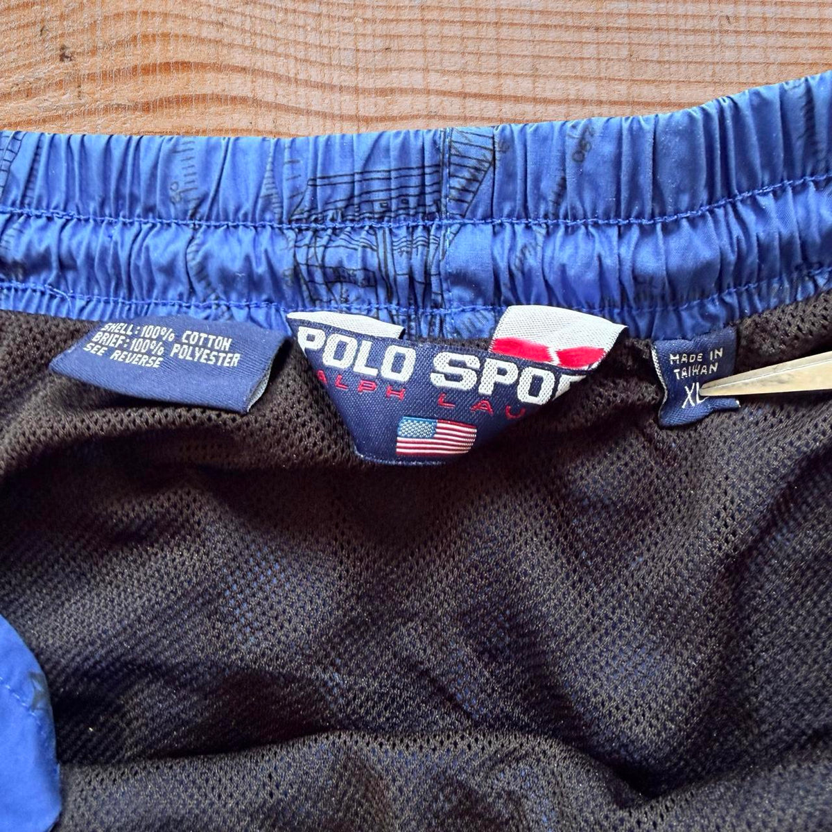 ◼️ Vintage Polo Sport Ralph Lauren Yachts AOP Swimming Shorts