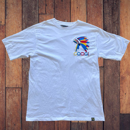 ◼️ Vintage Coogi Embroidered Chief T Shirt