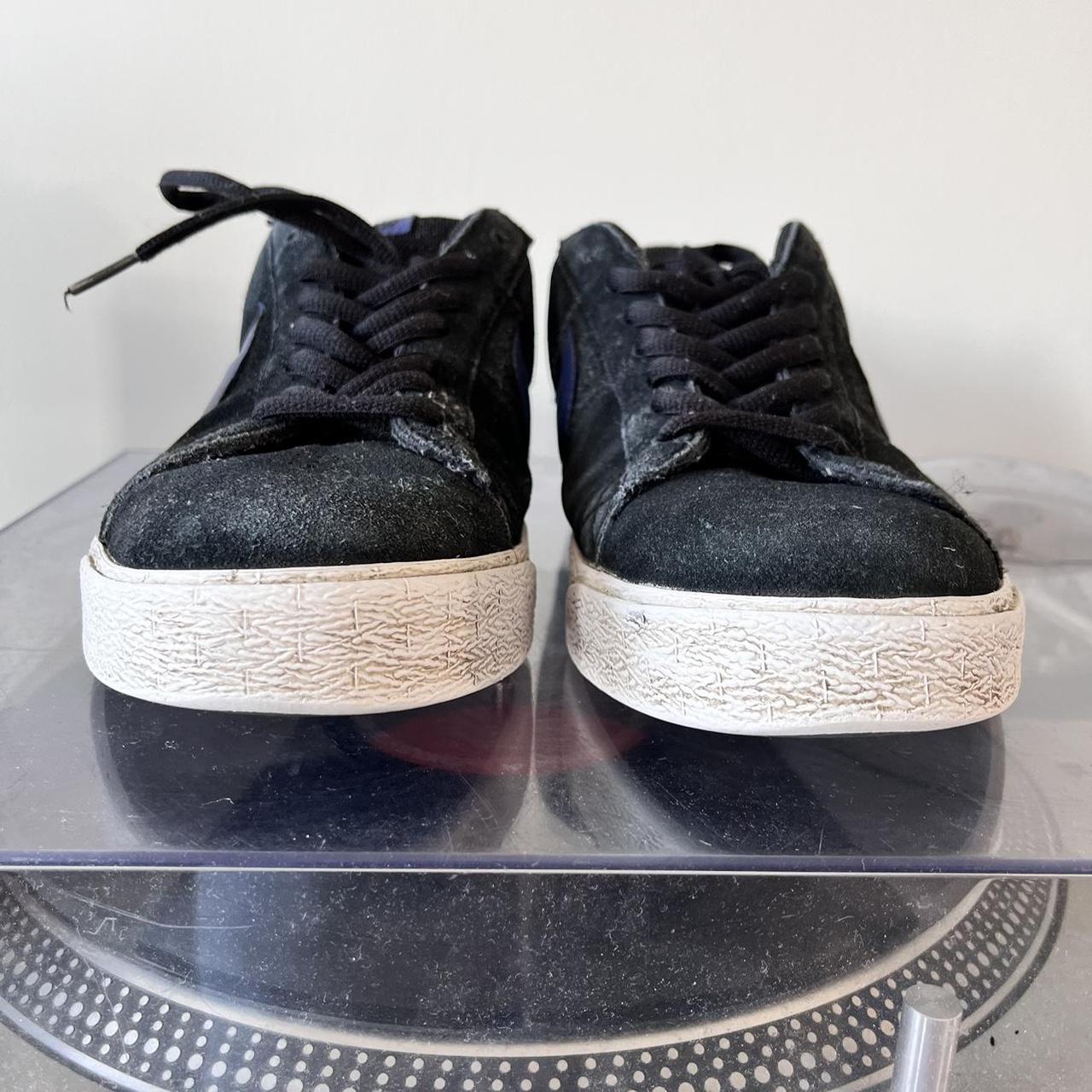 ◼️ Vintage Nike SB Blazer Low - Black/Blue Recall - August 2011 UK 11