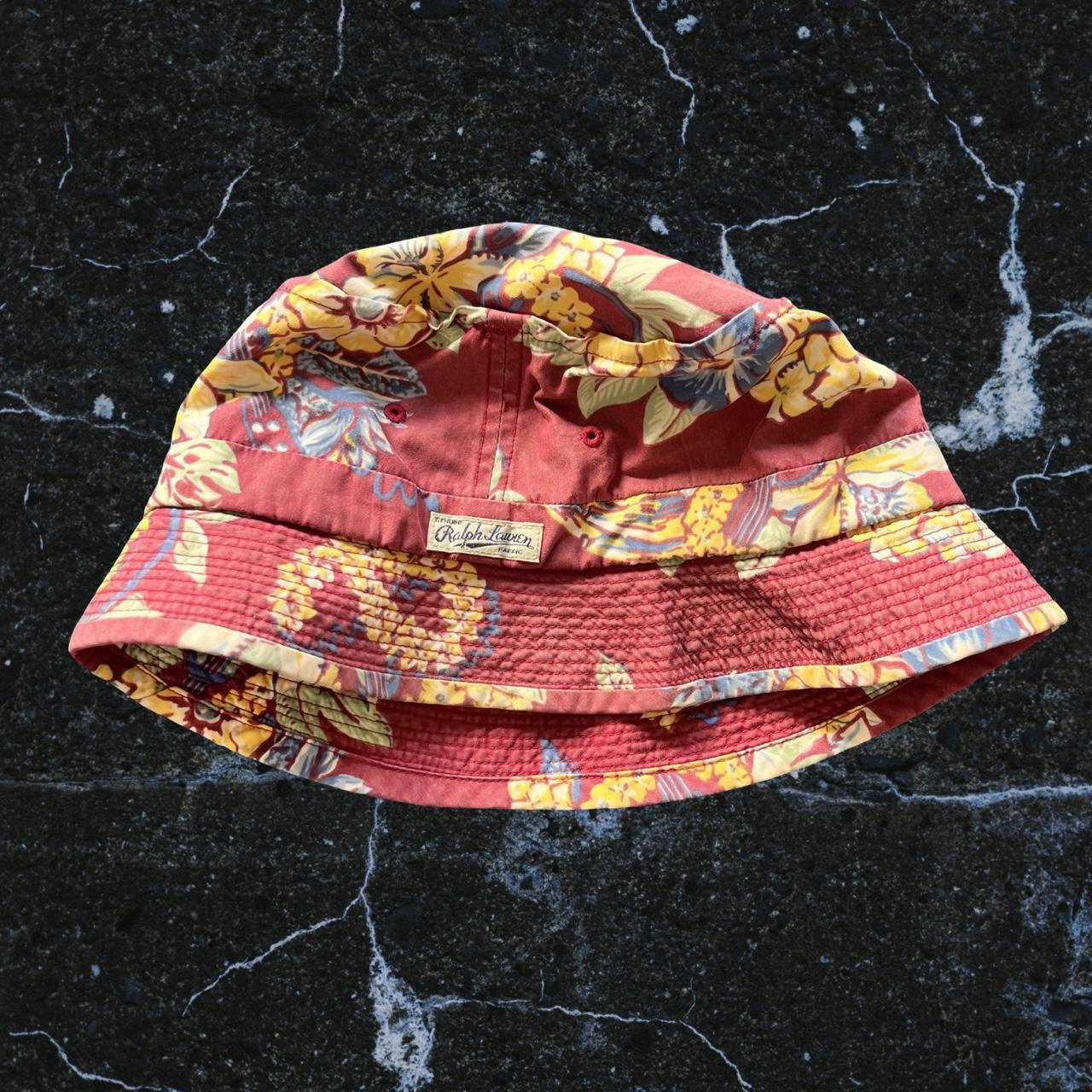 ◼️ Vintage Polo Ralph Lauren Floral Bucket Hat