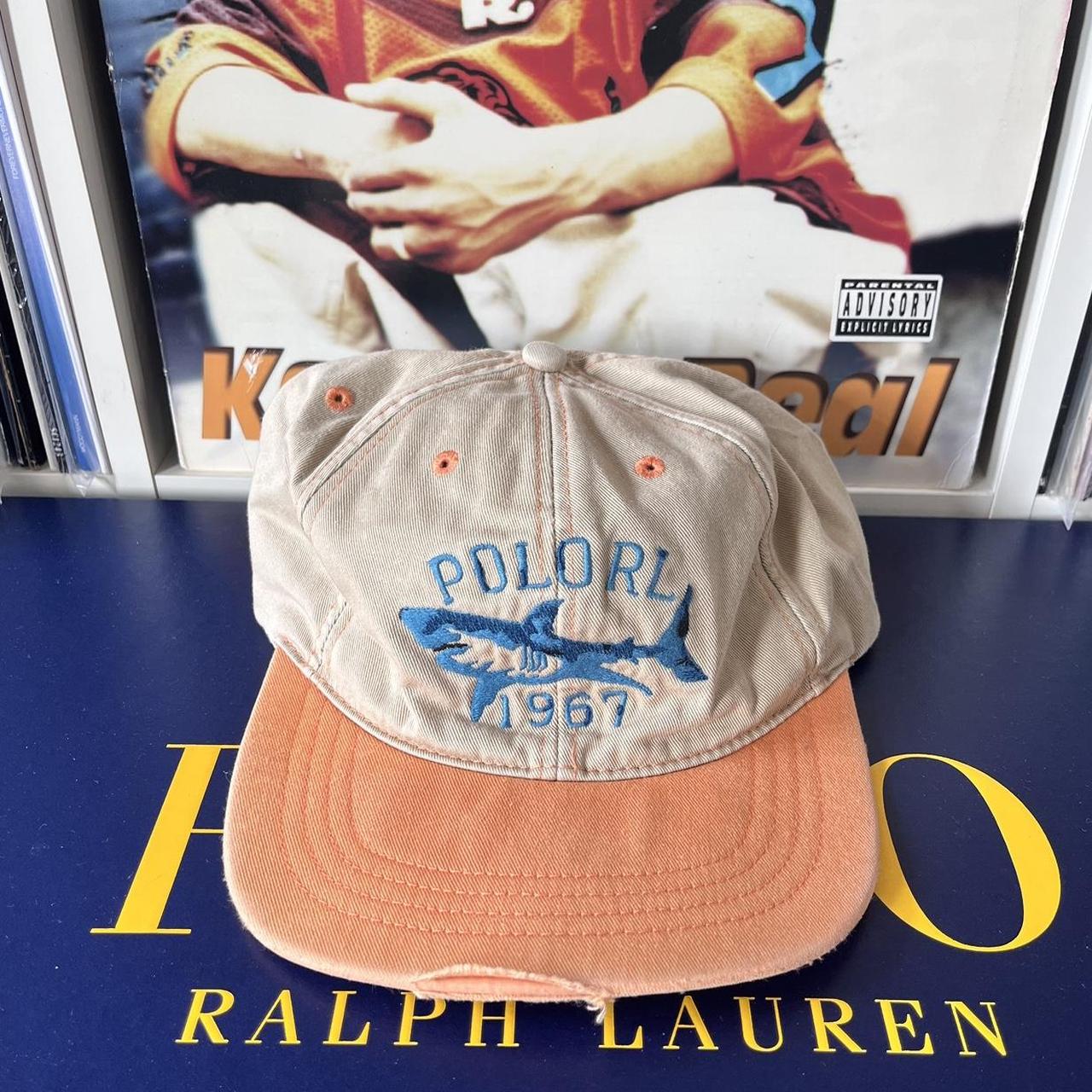 ◼️ Vintage Polo Ralph Lauren Shark Strapback Cap