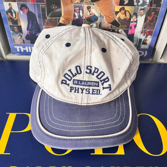 ◼️ Vintage Polo Sport Phys Ed Ralph Lauren Strap Back Cap