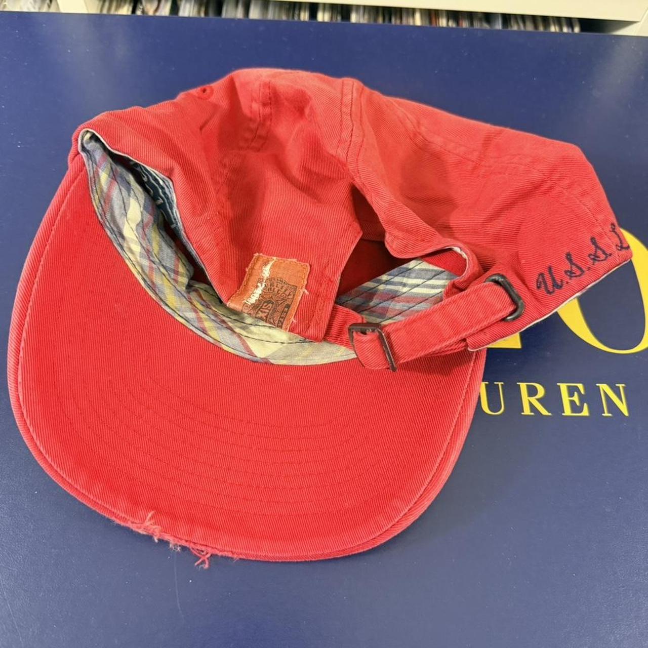 ◼️ Vintage Polo Ralph Lauren Distressed Strap Back Cap