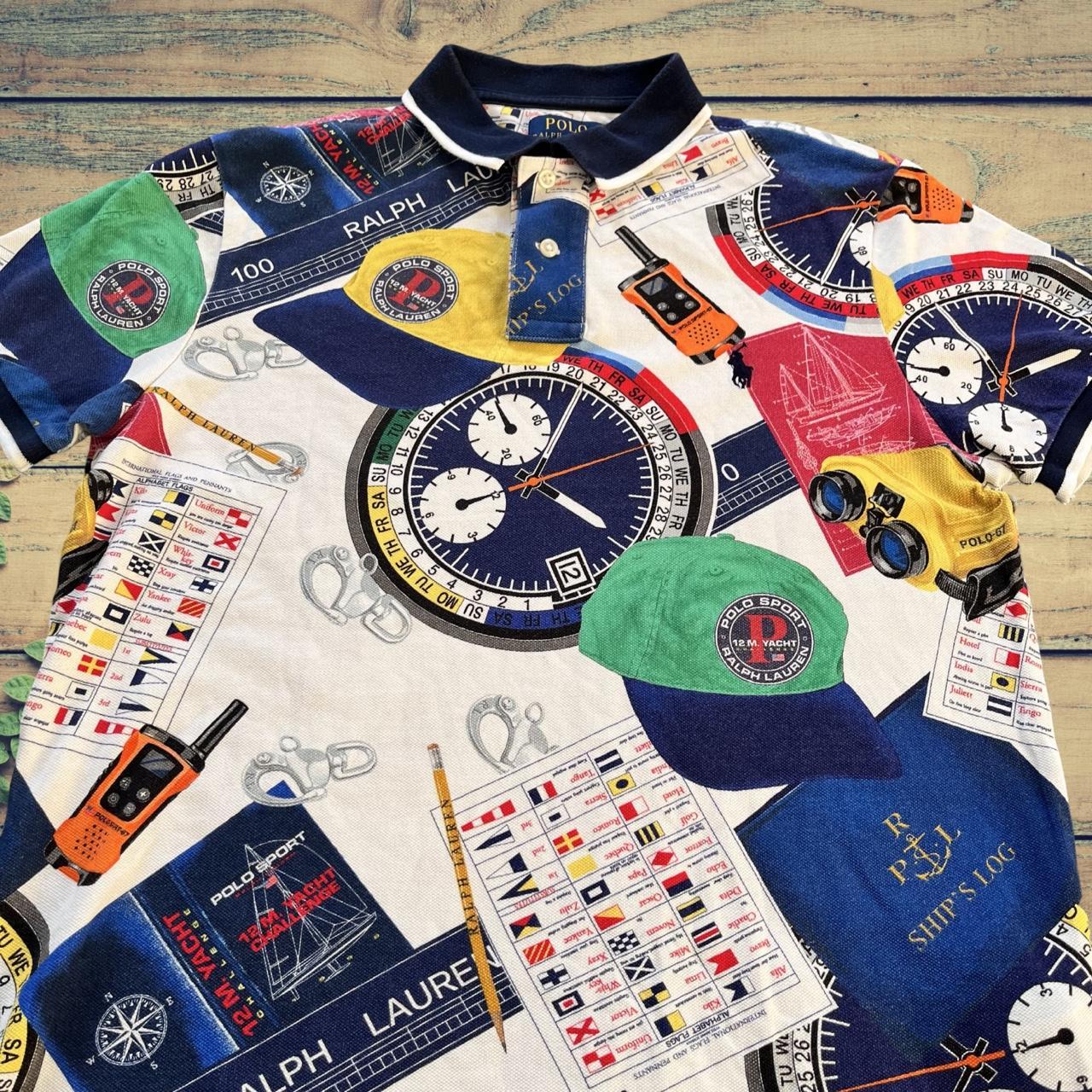 ◼️ Polo Ralph Lauren 12M Yacht Challenge Short Sleeve Polo Shirt