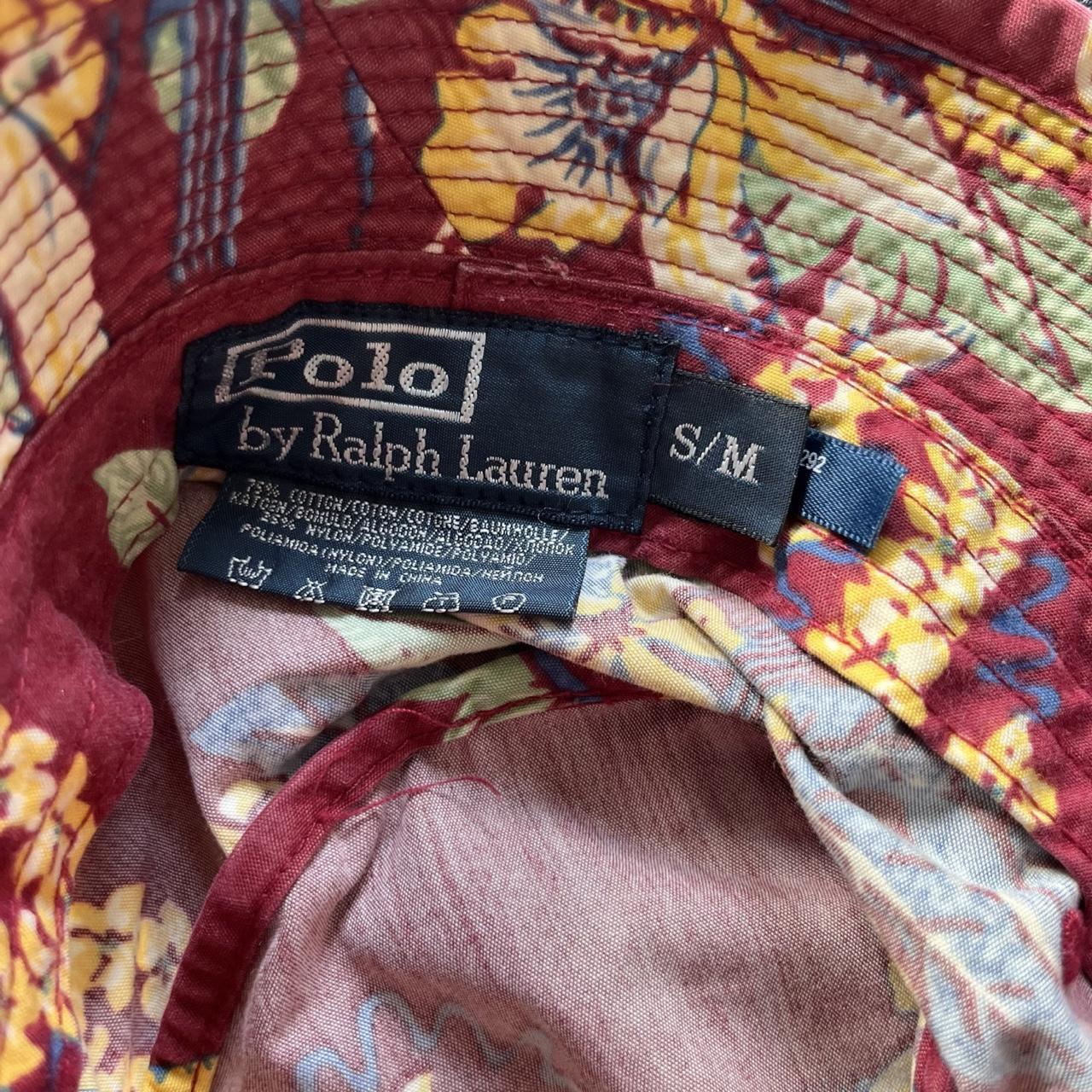 ◼️ Vintage Polo Ralph Lauren Floral Bucket Hat